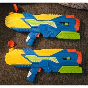 Lot of two Adventure Force Titan Water Blasters Steady Stream 2x
